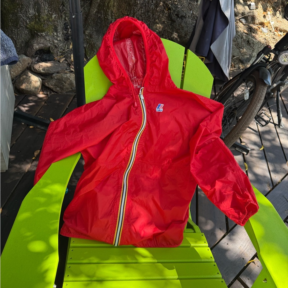 K-Way Red Lightweight Jacket
